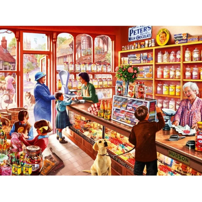 Bluebird Puzzle Puzzle Sweetshop