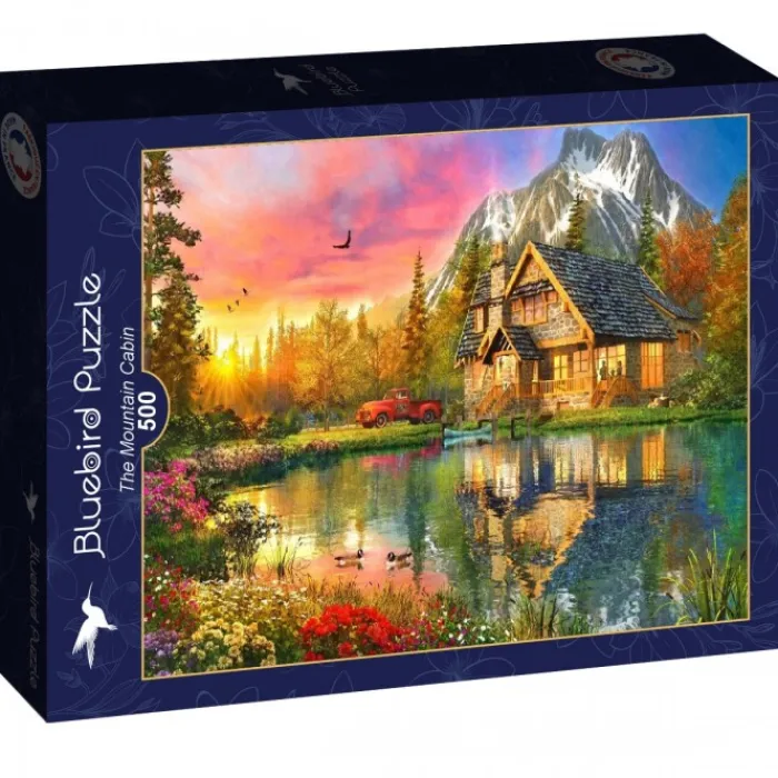 Bluebird Puzzle Puzzle The Mountain Cabin