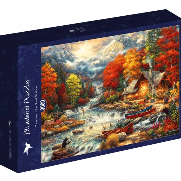 Bluebird Puzzle Puzzle Treasures of the Great Outdoors