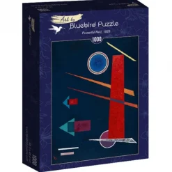 Bluebird Puzzle Puzzle Vassily Kandinsky - Powerful Red, 1928