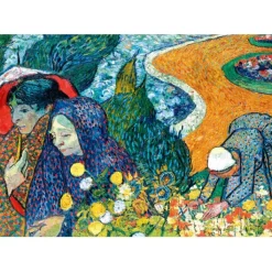 Bluebird Puzzle Puzzle Vincent Van Gogh - Memory of the Garden at Etten (Ladies of Arles), 1888