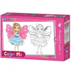 Bluebird Puzzle Puzzle XXL Pieces - Color Me - Fée