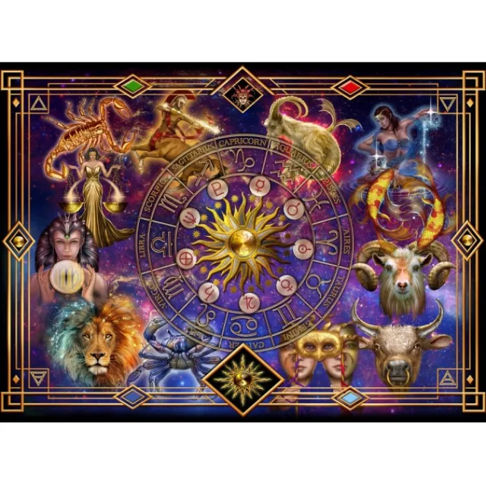 Bluebird Puzzle Puzzle Zodiac Montage